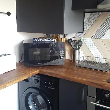 Apartment 2 Lits Jumeaux 1 Station Tram Aeroport Orly *